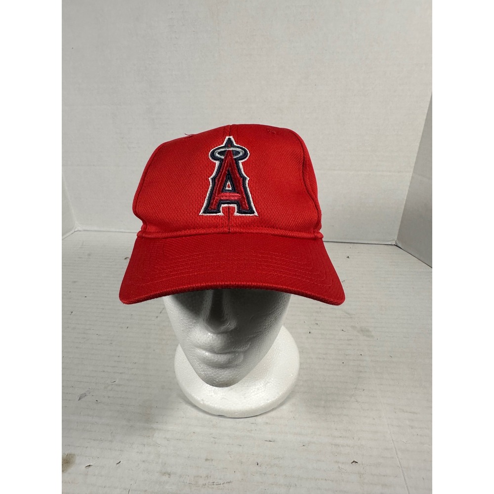 OC Sports Los Angeles Angels MLB Youth Red Baseball‎ Cap Adjustable Hat